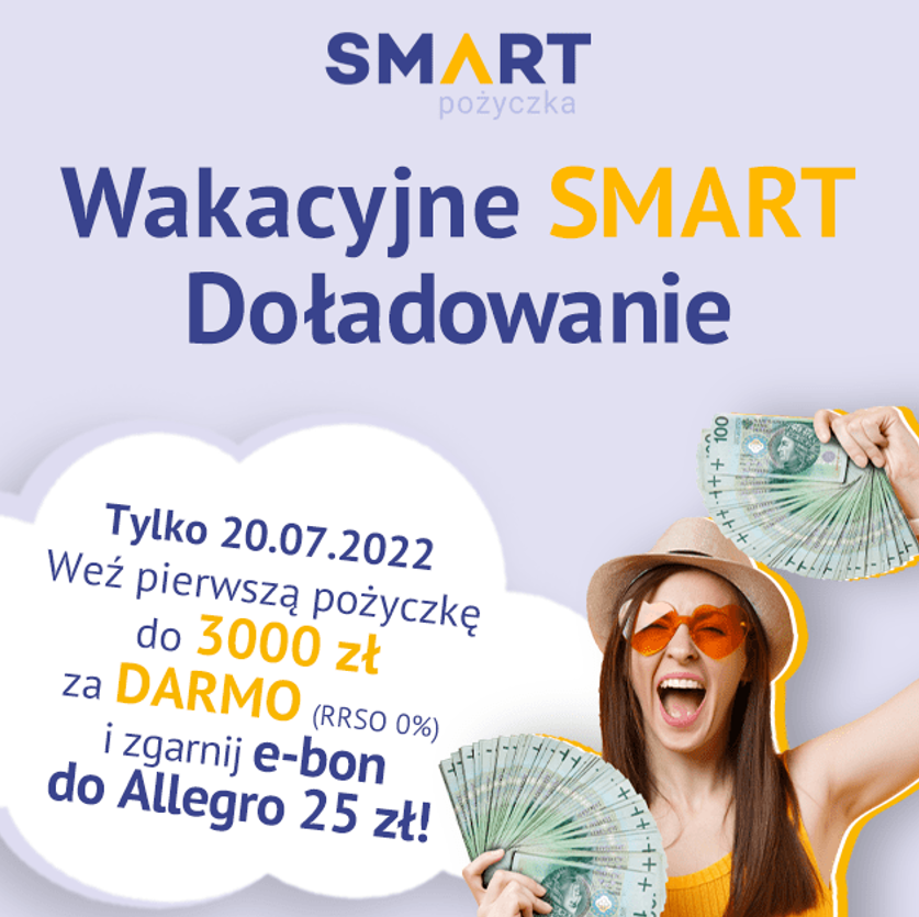 Darmowa pożyczka do 3 000 zł