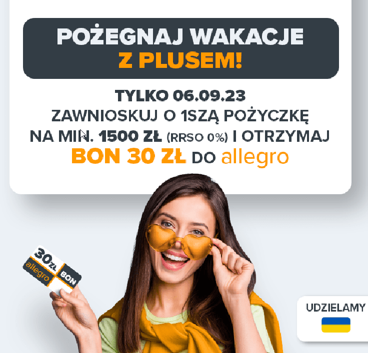 Darmowa pożyczka do 3 000 zł